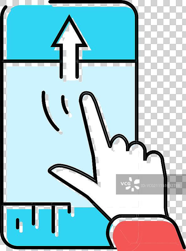 滚动劫持 UX UI 设计颜色图标图片素材
