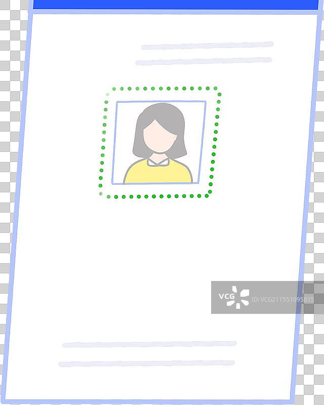 个人信息主页元素图片素材