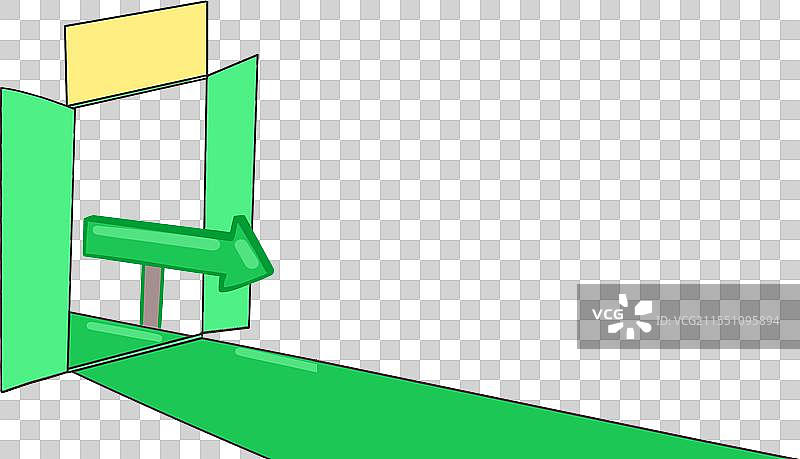 绿色通道元素图片素材