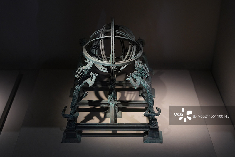 北京郭守敬纪念馆浑仪图片素材
