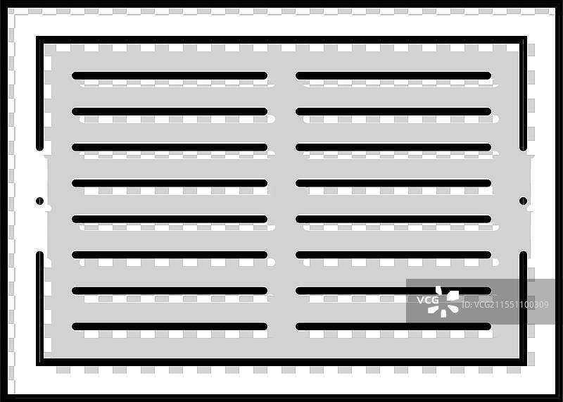 通风格栅颜色图标图片素材
