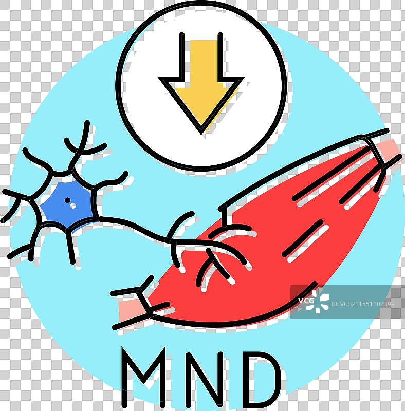 慢性创伤性脑病 彩色图标图片素材