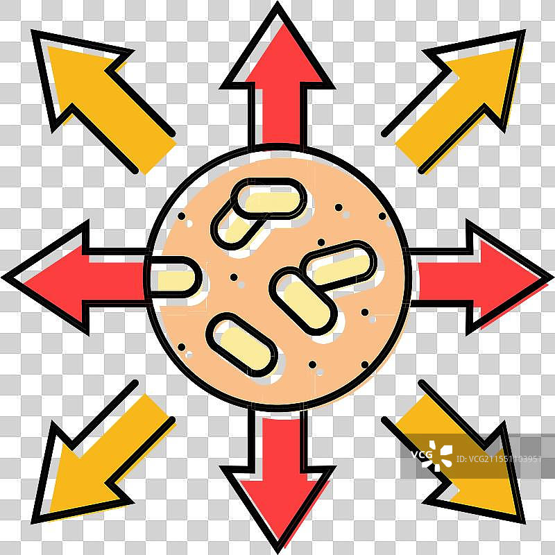 质量控制木颗粒颜色图标图片素材