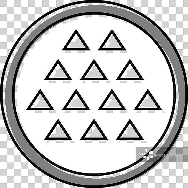 不粘涂层标签产品注意事项颜色图标图片素材