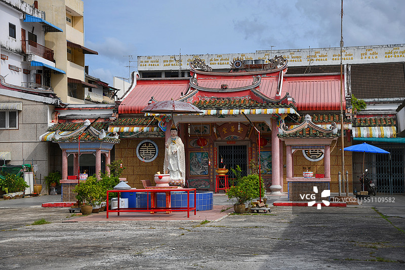 泰国合艾崇善堂图片素材