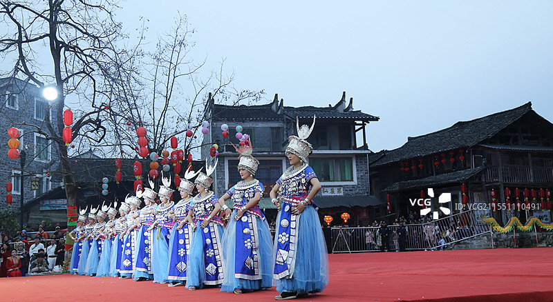贵州锦屏传统民俗风情图片素材