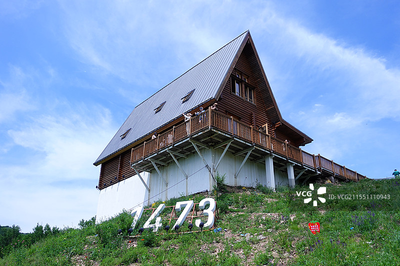 1473山顶咖啡屋图片素材