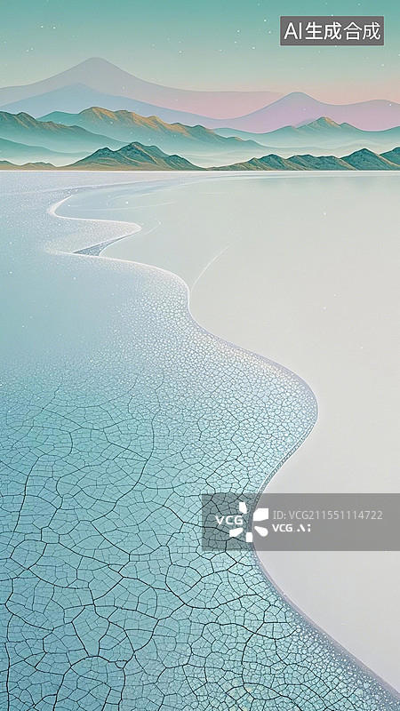 【AI数字艺术】抽象国风青瓷背景图片素材