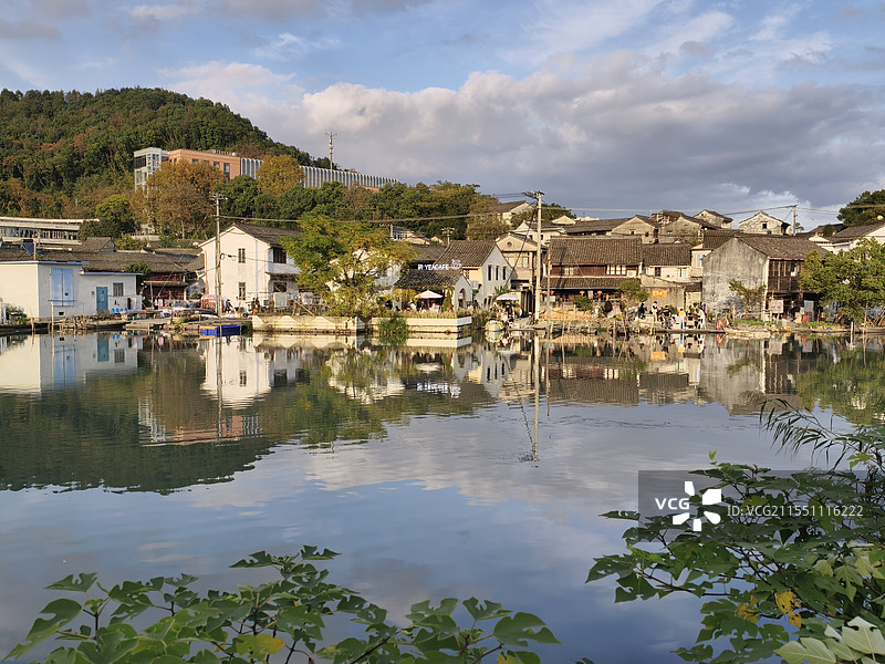 宁波东钱湖畔图片素材