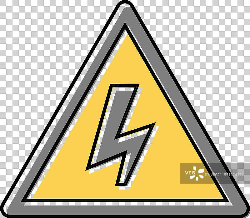 飓风灾害停电彩色图标图片素材