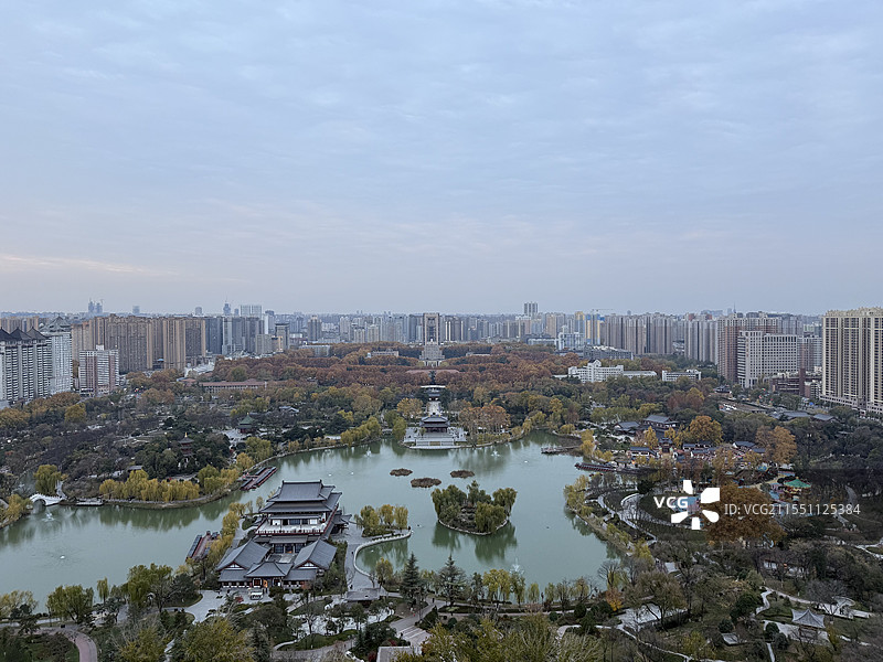 西安兴庆宫图片素材