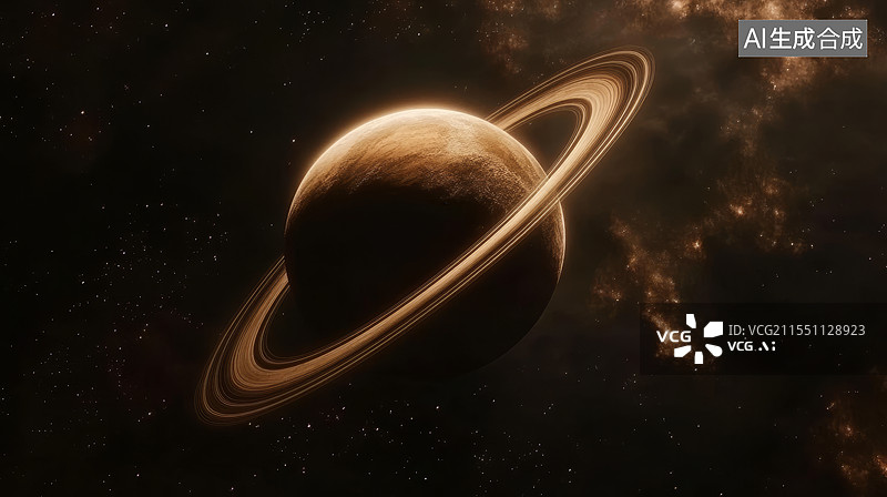 【AI数字艺术】宇宙中的行星图片素材