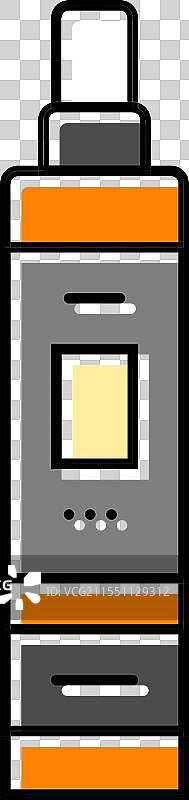 汽车内饰保护剂护理彩色图标图片素材