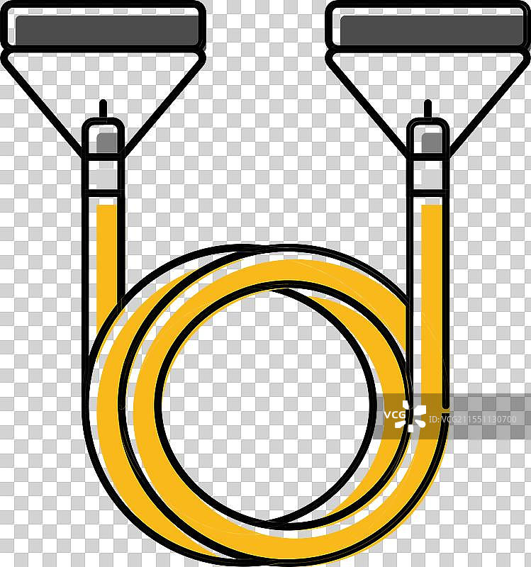 健身工具踏板平台彩色图标图片素材