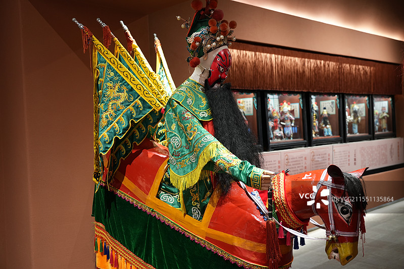 晋中非遗寿阳竹马图片素材