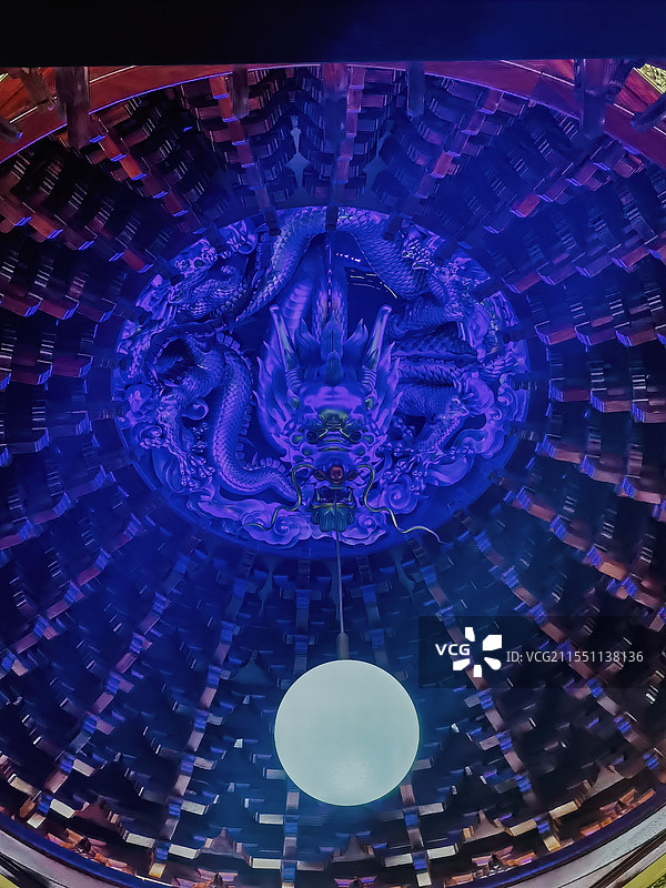 广州道教圣地赤松宫元辰殿图片素材