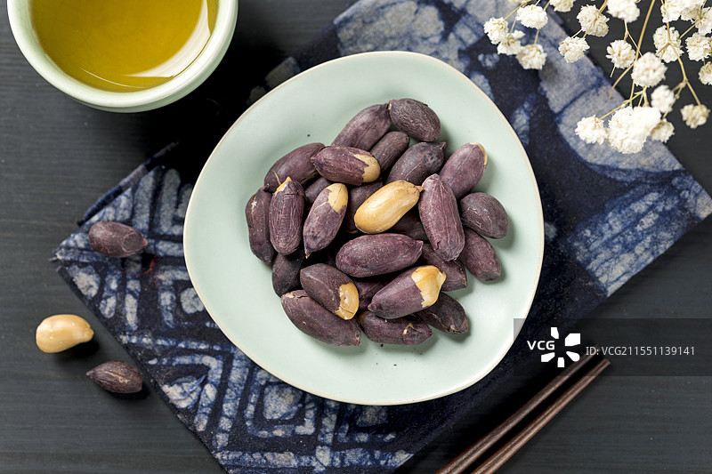 五香黑花生图片素材