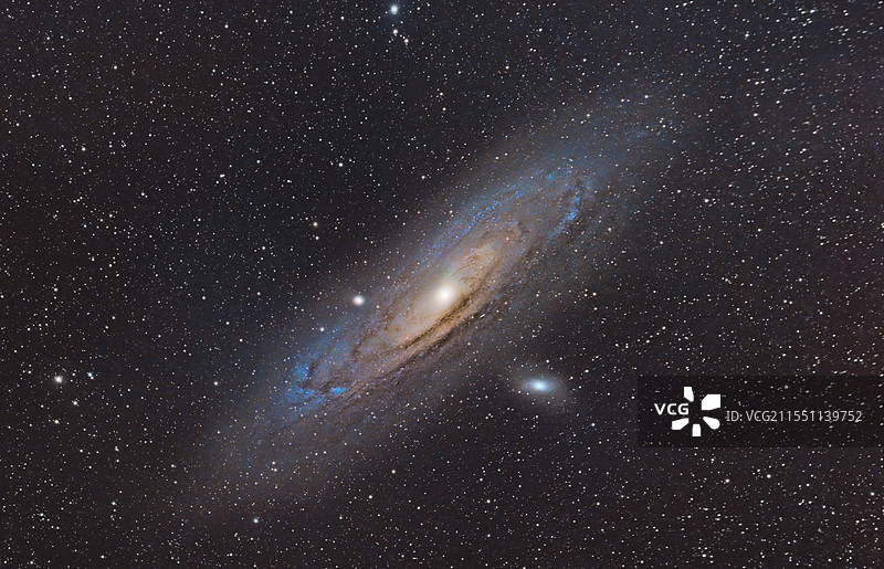 第一张m31仙女座星系图片素材