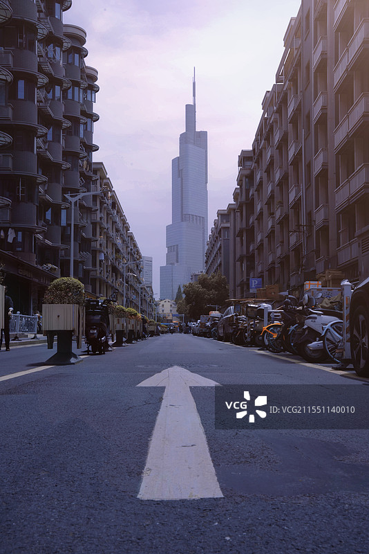 南京紫峰大厦图片素材