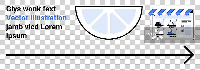 带有用户个人资料的在线商店网站图片素材