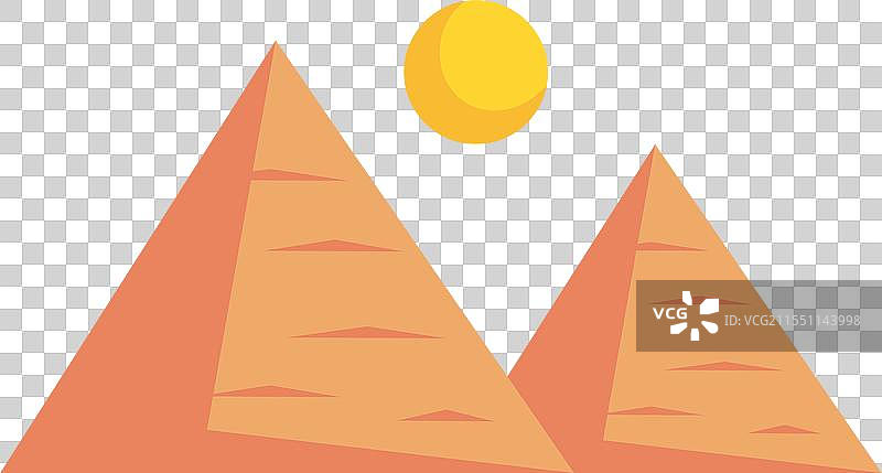 埃及金字塔地标图片素材