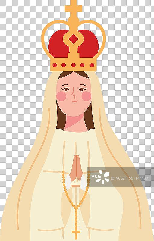 法蒂玛圣母图片素材