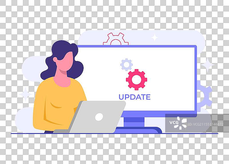 软件工程师更新操作系统图片素材