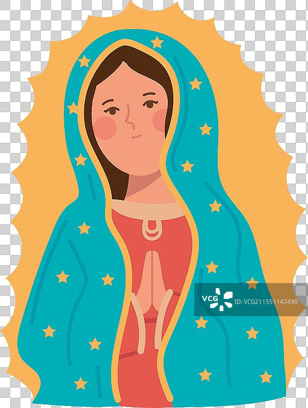 圣母瓜达卢佩图片素材