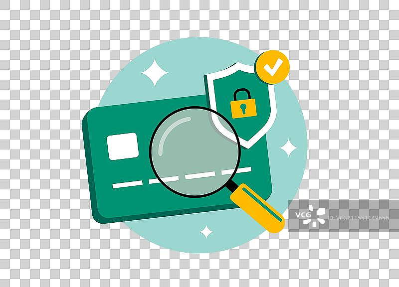 安全在线支付概念与信用卡图片素材