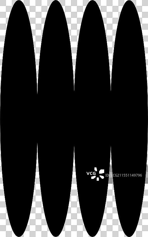 黑色椭圆几何形状图片素材