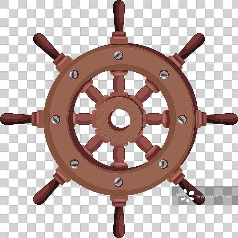 船舶舵轮海洋图标图片素材