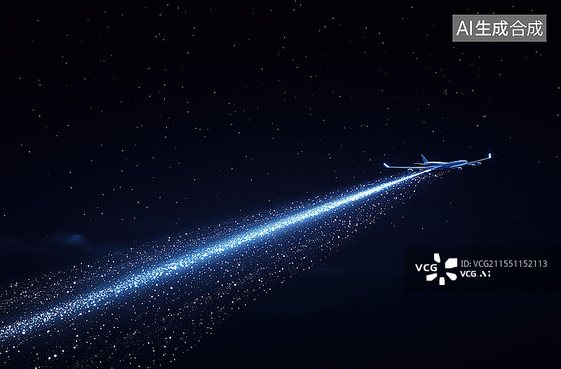【AI数字艺术】飞机图片素材