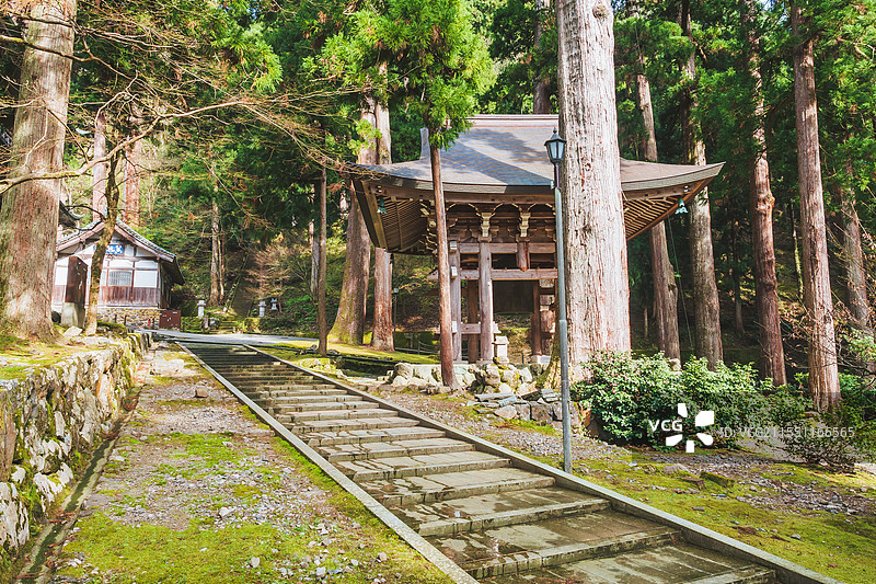 日本福井县曹洞宗大本山永平寺风景图片素材