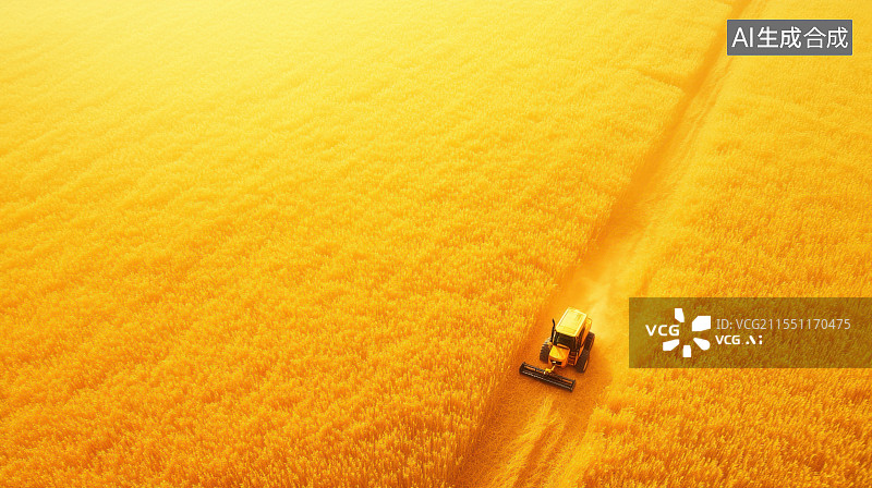 【AI数字艺术】农业农村科技耕地现代农业机械乡村振兴图片素材