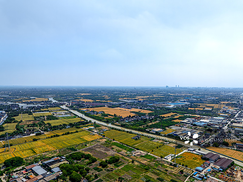 震泽镇 大德塘 蠡泽村杨家湾 太湖流域城市经济发展面貌 江南水乡桑蚕经济和文化传承图片素材