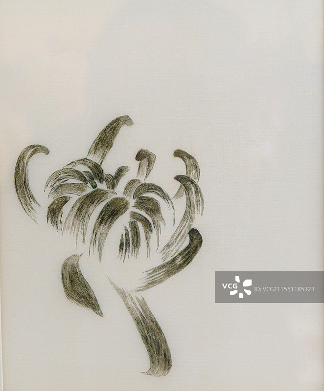 美术工艺，开封，汴绣，菊花图片素材