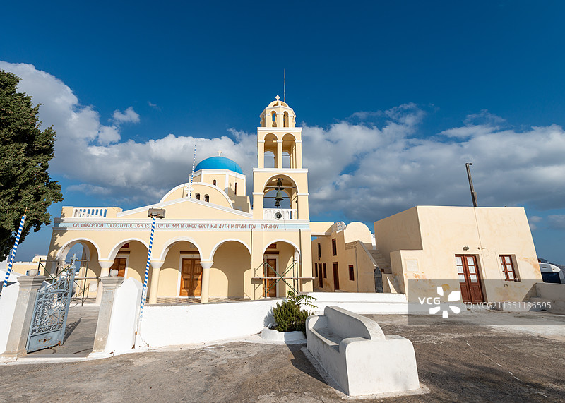 希腊 圣托里尼 希拉 锡拉岛 基克拉泽斯群岛 Oia图片素材