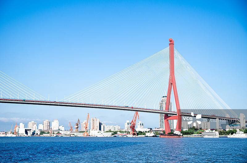 杨浦大桥图片素材
