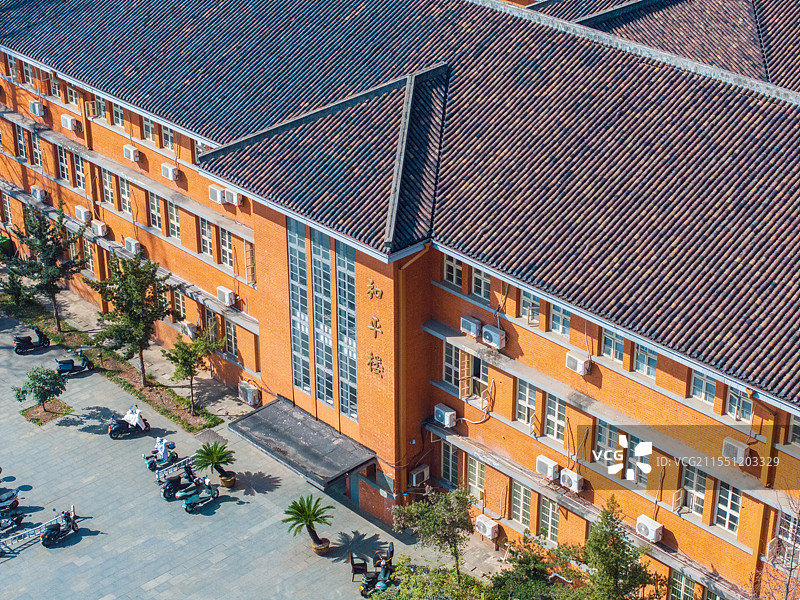 中南大学和平楼图片素材