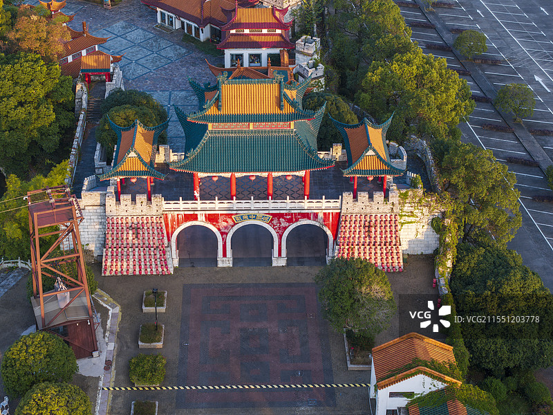 桂林兴安乐满地欢乐中国城图片素材