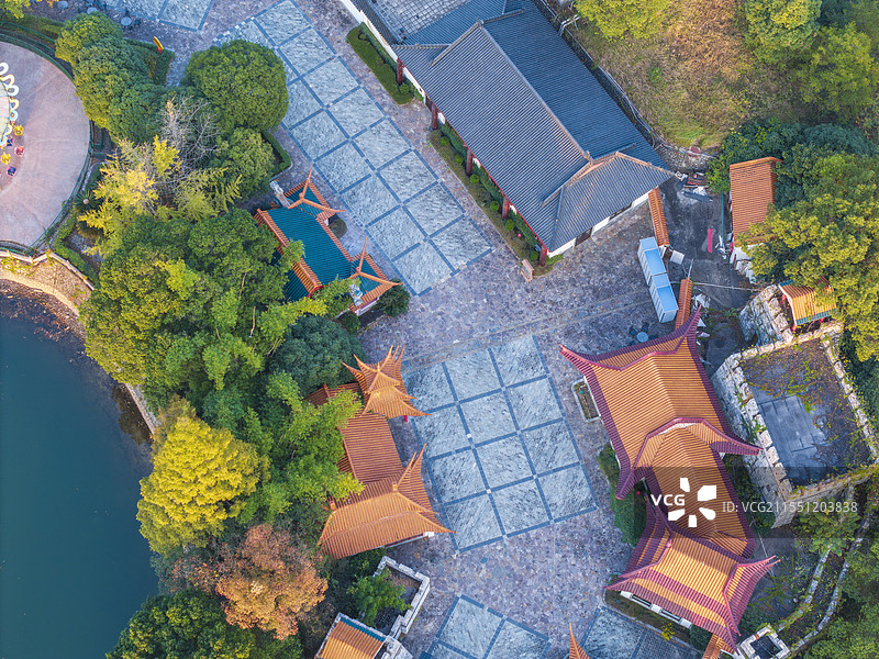 桂林兴安乐满地欢乐中国城图片素材