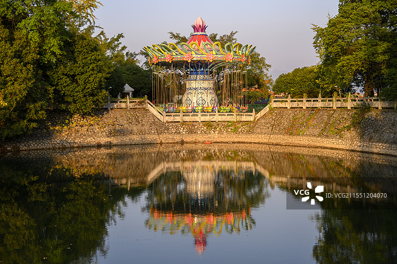 桂林兴安乐满地风火轮图片素材