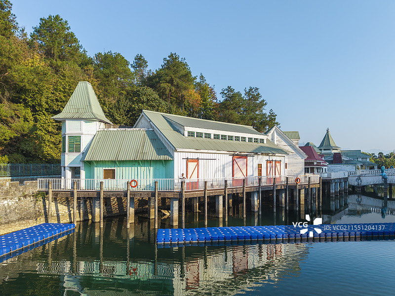 桂林兴安乐满地海盗村图片素材