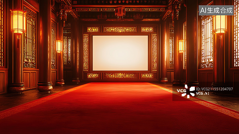 【AI数字艺术】建筑空间图片素材