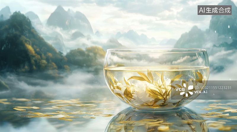 【AI数字艺术】国风画意图片素材