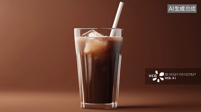 【AI数字艺术】冰咖啡特饮图片素材