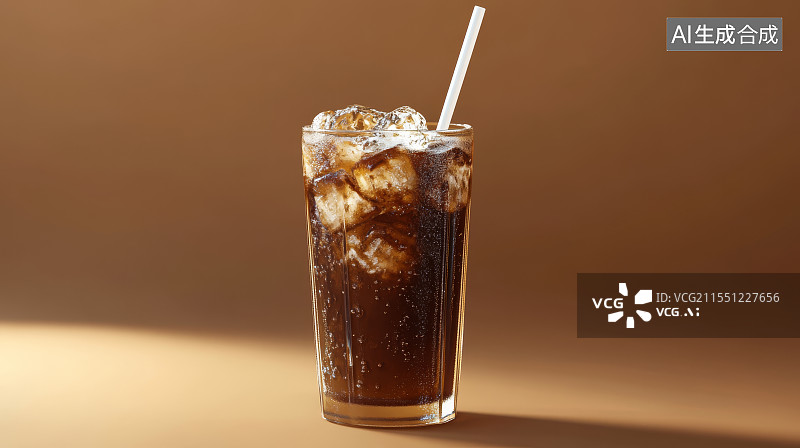 【AI数字艺术】冰咖啡特饮图片素材