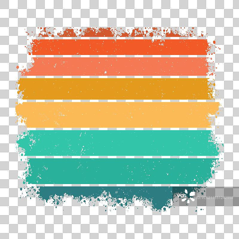 布列塔尼的剪影在温暖的复古光辉中被捕捉到图片素材