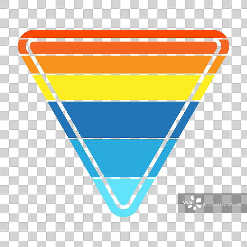 复古渐变三角形中的獒犬轮廓图片素材