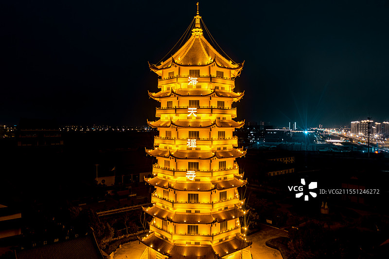 苏州太仓海天禅寺图片素材